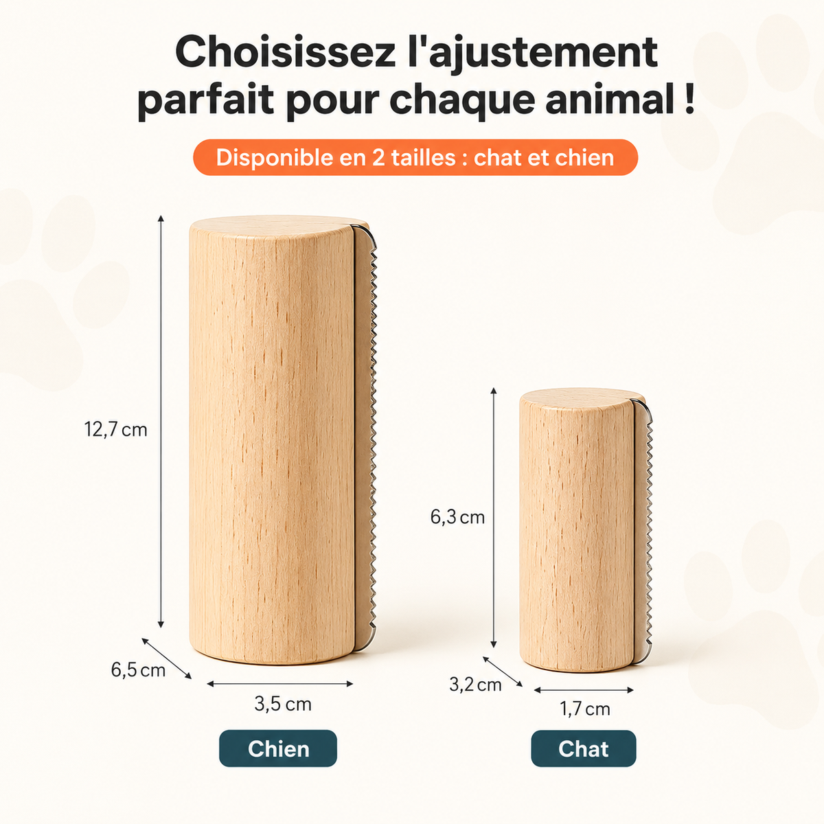 Brosse Poileo Chien